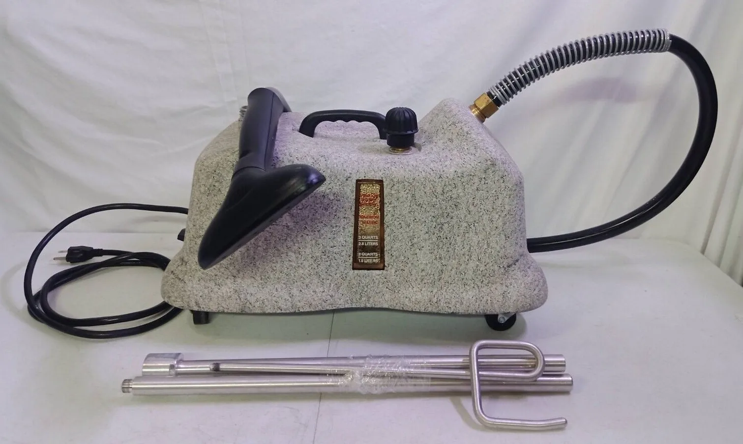 Jiffy J-4000 Pro-line Commercial Garment Steamer W/accessories - Not Working