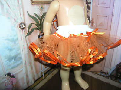 Orange Nylon Net Slip Petticoat 19-20" Doll Clothes Fits Mattel Chatty Cathy