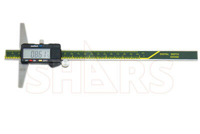 Shars 0- 8" 200mm Caliper Digital Depth Gage Gauge New P]