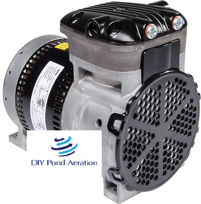New Vacuum Veneer Pump / Compressor 2+cfm 26+"vac 70+ Psi 2yr Warranty!