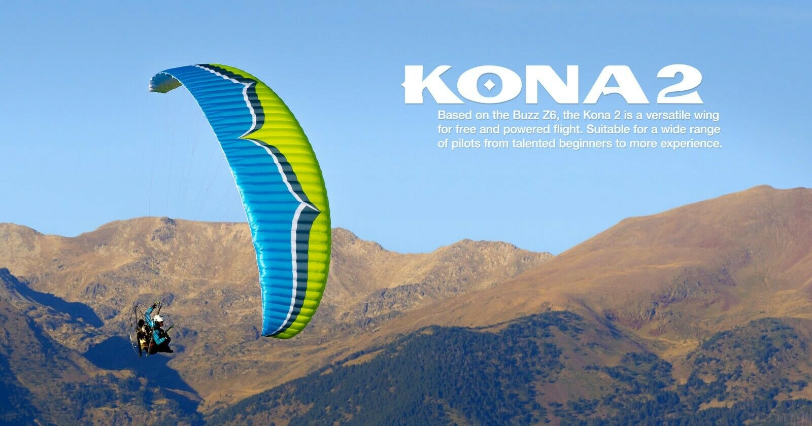 New Ozone Kona 2 Paragliding Wing