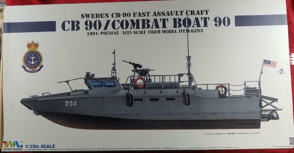Tiger Models Cb90 Combat Boat W/ Rc Conversion