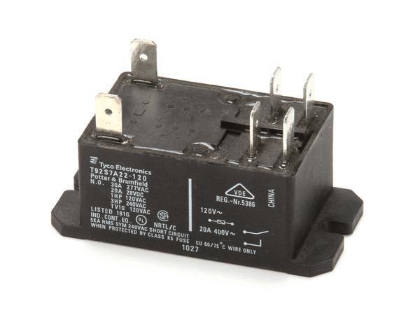 Food Warming Equipment 30amp Panel Mount Relay,2 Pole Rly30amp-120 - Free