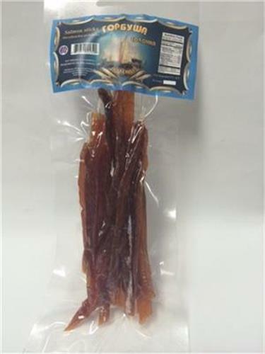 Dried Salmon Strips (40 Gr / 1.41 Oz) - Dry Gorbusha Fish Snack Russian Seafood