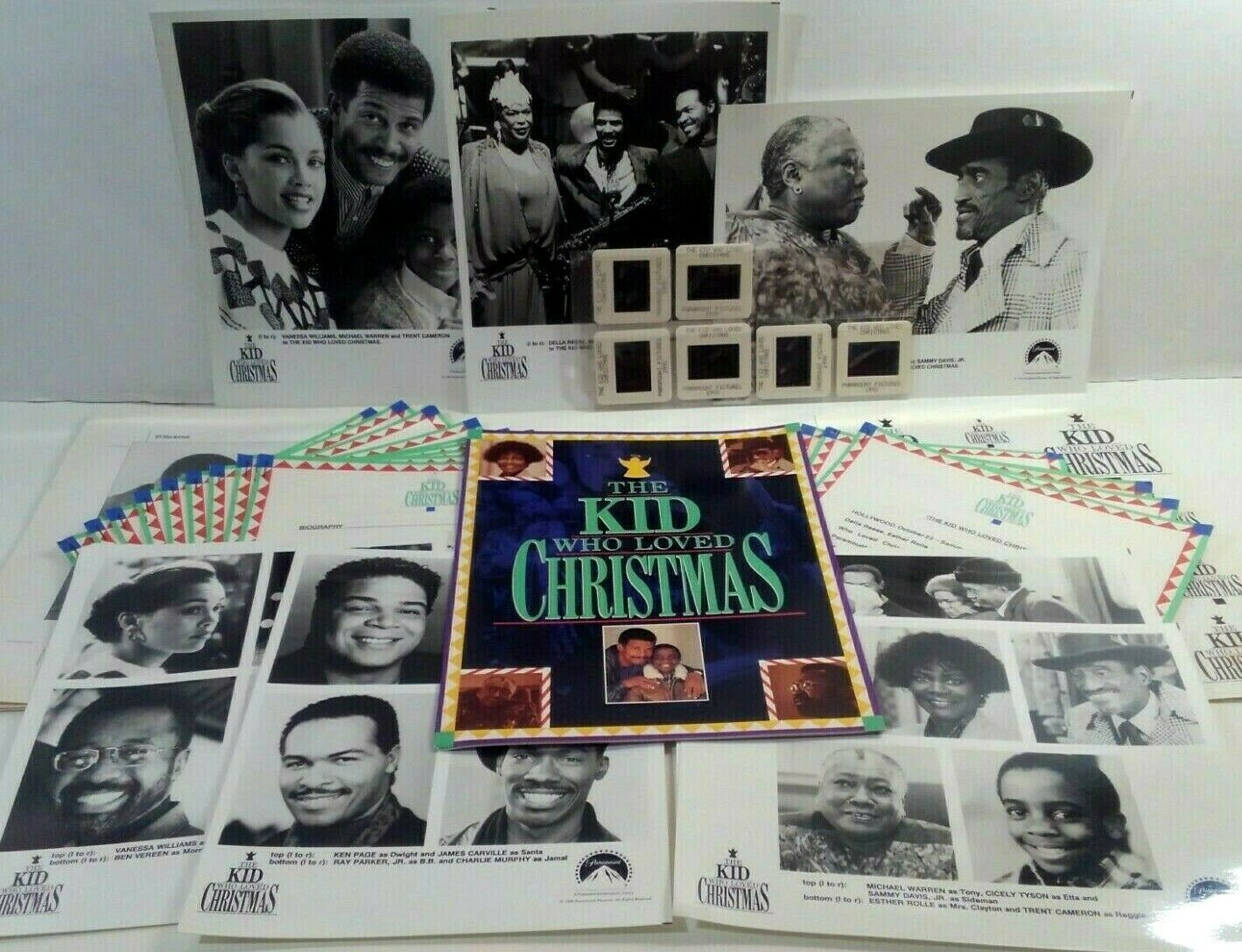 "the Kid Who Loved Christmas" 1990 Tv Movie Press Kit - Vanessa Williams