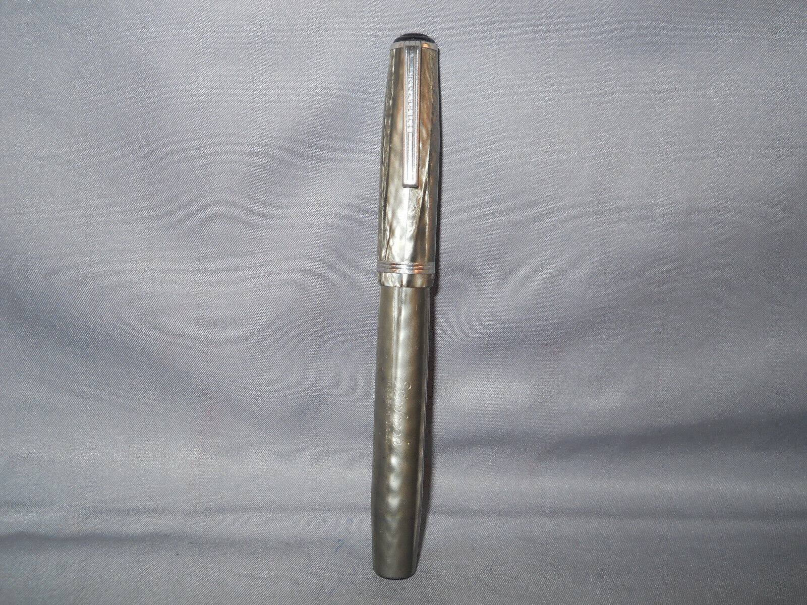 Esterbrook Gray Transditional  J Fountain Pen--working--medium