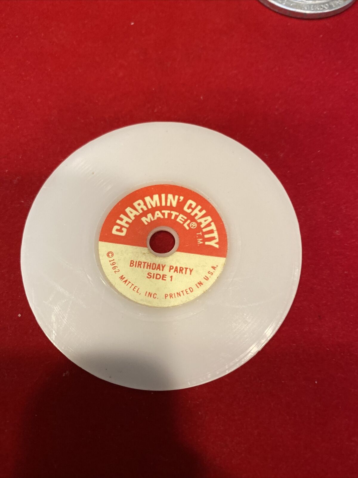 1962 Charmin’ Chatty Record Birthday Party 2 Side