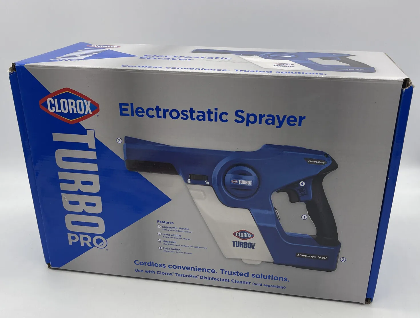 Clorox Turbo Pro Electrostatic Sprayer. New In The Box