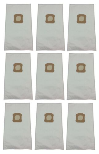 (9) Vacuum Bags For Kirby Ultimate G, Diamond Edition, Hepa Micron Cloth White