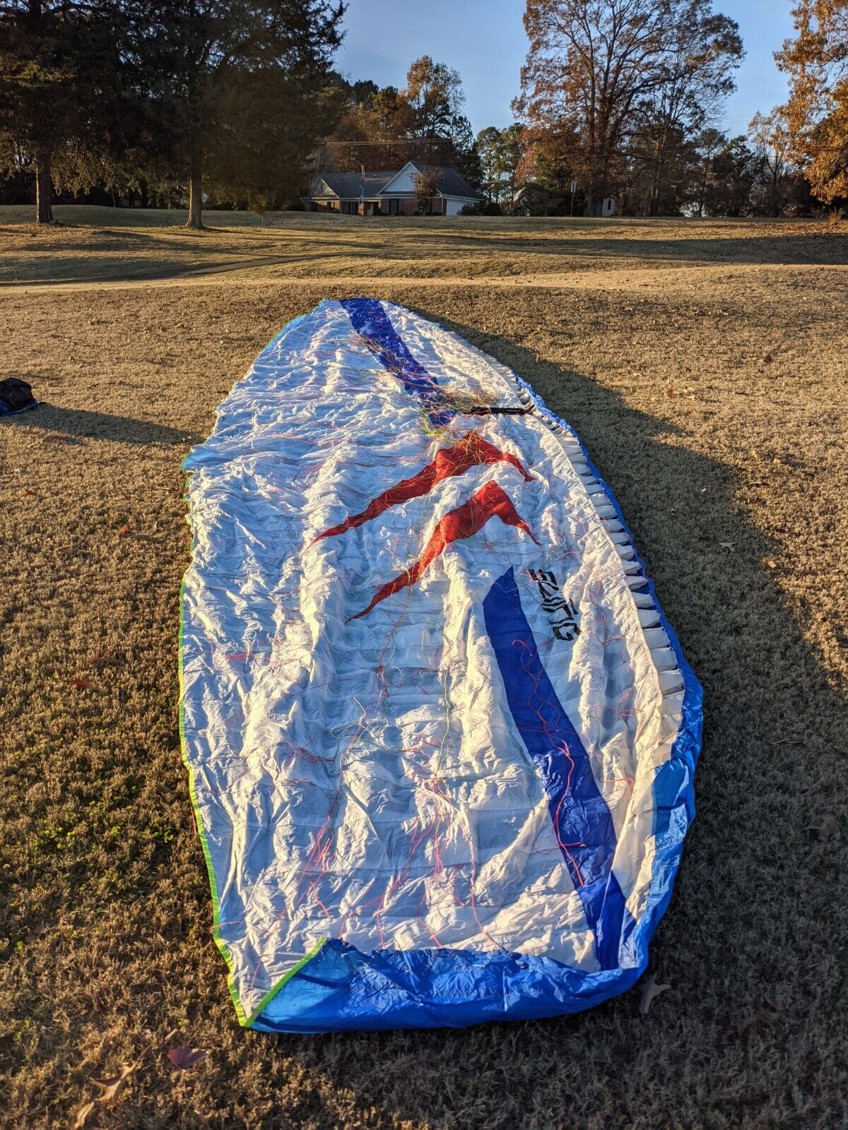 Kiting/ground Handling Paraglider Wing