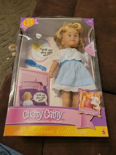 Vintage Mattel Chatty Cathy Doll Toy Figure 2001 Classic Collection New In Box