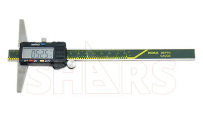 Shars 0-6" 150mm Caliper Digital Electronic Depth Gage Gauge  New A]